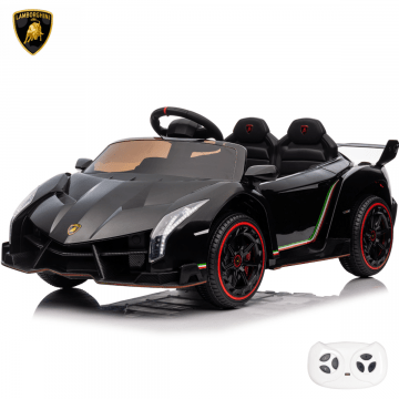Електрическа детска кола Lamborghini Veneno черна