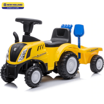 New Holland Walking Car traktor With Trailer Yellow