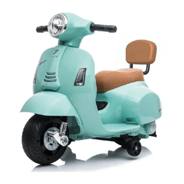 Детска електрическа тротинетка Mini Vespa синя