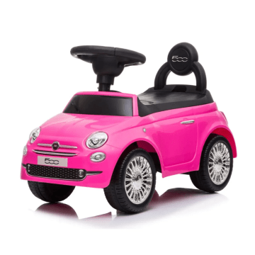 Fiat 500 Ride On Car Pink