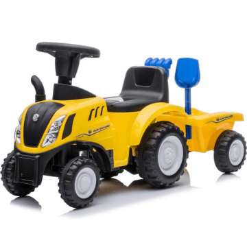 New Holland Walking Car traktor With Trailer Yellow