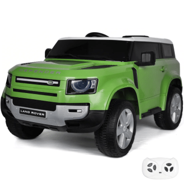 Електрическа детска кола Landrover Defender зелена