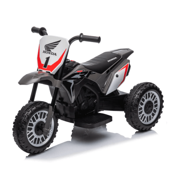 Електрическа Детска Моторна Хонда CRF450 6V - Черна